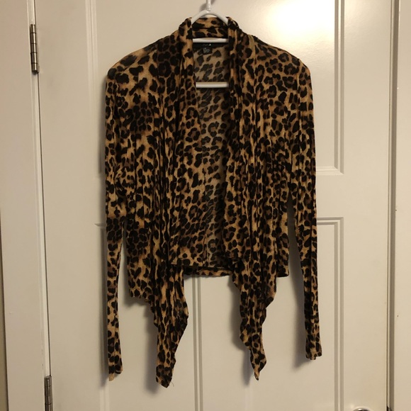 3 for $15 Leopard Cardigan - Picture 1 of 3